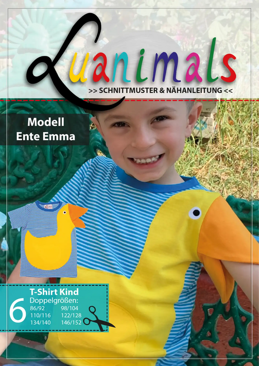 Schnittmuster T-Shirt "Ente Emma"