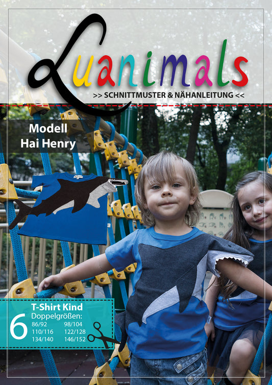 Schnittmuster T-Shirt "Hai Henry"